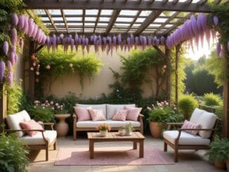 Skapa din drömträdgård med en pergola! illustration