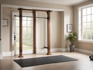 Träna effektivt hemma med en pull-up bar illustration