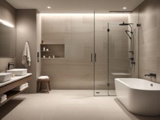 Ge ditt badrum ett lyft med stiliga duschväggar! illustration