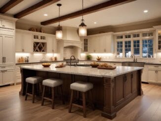 Köksöar för varje stil och smak i hemmet! illustration