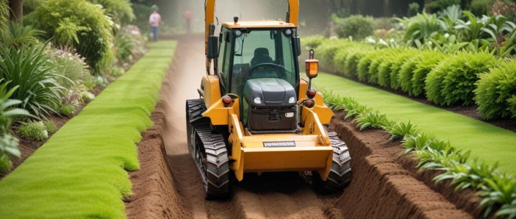 Kedjegrävare illustration