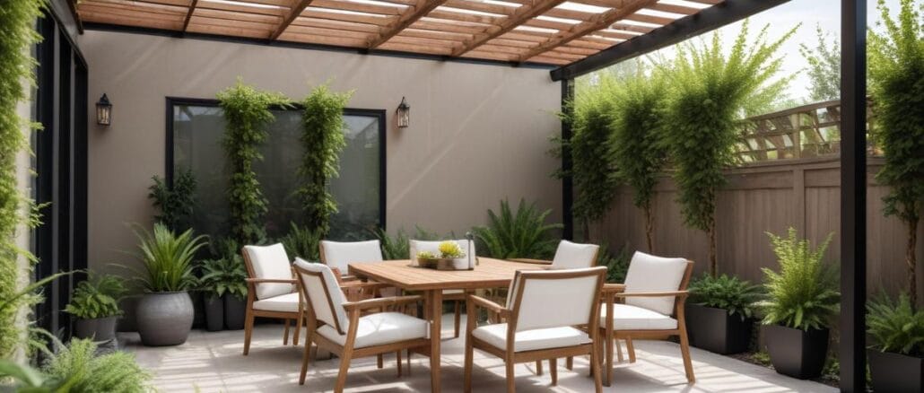 Så enkelt får du skydd över din altan med Altantak illustration