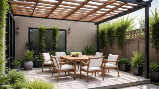 Så enkelt får du skydd över din altan med Altantak illustration