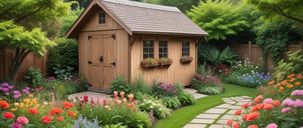 Färdigbyggda friggebodar till salu – hitta din nya utebod idag illustration