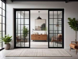 Så får du ett ljusare hem med industriglasdörr illustration